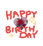 手書きFlower（個別スタンプ：8）