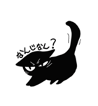 くろねこの。（個別スタンプ：1）