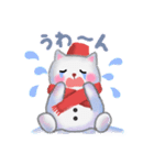 雪だるまネコさん 2019（個別スタンプ：26）