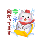 雪だるまネコさん 2019（個別スタンプ：31）