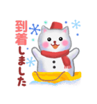 雪だるまネコさん 2019（個別スタンプ：36）