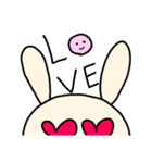 うさぴょんのきもち（個別スタンプ：16）
