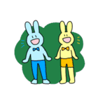 みんな大好き！ぱんつうさぎ（個別スタンプ：8）