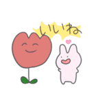 うさぎさんとおかさな ぱわあっぷ！（個別スタンプ：1）