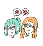 脱力系ガールズ（個別スタンプ：1）