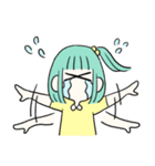 脱力系ガールズ（個別スタンプ：3）