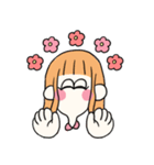脱力系ガールズ（個別スタンプ：5）