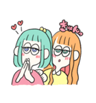脱力系ガールズ（個別スタンプ：10）