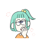脱力系ガールズ（個別スタンプ：11）