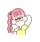 脱力系ガールズ（個別スタンプ：18）