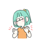 脱力系ガールズ（個別スタンプ：22）