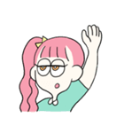 脱力系ガールズ（個別スタンプ：24）