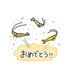 ミナミヌマエビの日常（個別スタンプ：10）