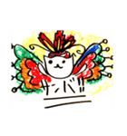 NEKOwazurai2018（個別スタンプ：16）