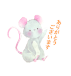 ねずみさんの日常（個別スタンプ：3）