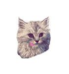 猫が飢えている（個別スタンプ：11）