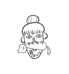 あごながレディ（個別スタンプ：4）