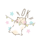 ハムスター オセロくん＆チーズJrくん Vol.1（個別スタンプ：1）