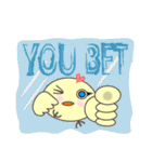 mojiou鳥- 英語の生活の言葉（個別スタンプ：12）