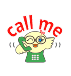 mojiou鳥- 英語の生活の言葉（個別スタンプ：26）