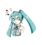 初音ミク sexy風味（個別スタンプ：2）