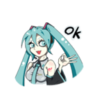 初音ミク sexy風味（個別スタンプ：7）