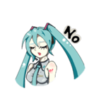 初音ミク sexy風味（個別スタンプ：8）