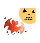 かぼちゃでハロウィン（個別スタンプ：4）