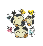 手描きでごぢゃる。（個別スタンプ：3）