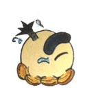 手描きでごぢゃる。（個別スタンプ：16）