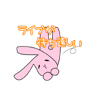 Live  Rabbit（個別スタンプ：6）