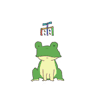 落書きみたいなどうぶつスタンプ（個別スタンプ：21）
