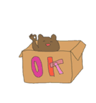 落書きみたいなどうぶつスタンプ（個別スタンプ：28）