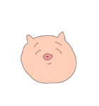 落書きみたいなどうぶつスタンプ（個別スタンプ：34）