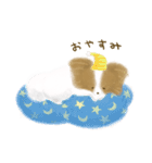 ふわふわパピヨン（個別スタンプ：2）