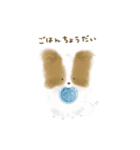 ふわふわパピヨン（個別スタンプ：18）