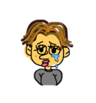 もりもり。（個別スタンプ：3）