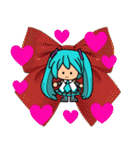 ゆるモコの初音ミク（個別スタンプ：1）