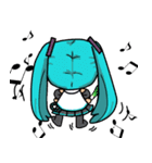 ゆるモコの初音ミク（個別スタンプ：6）