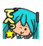 ゆるモコの初音ミク（個別スタンプ：13）
