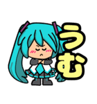 ゆるモコの初音ミク（個別スタンプ：33）