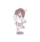 可愛い少女（個別スタンプ：5）