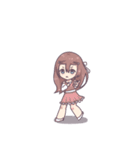 可愛い少女（個別スタンプ：9）