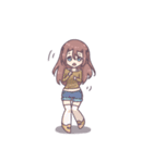 可愛い少女（個別スタンプ：10）