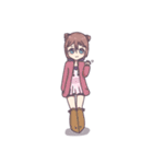 可愛い少女（個別スタンプ：11）