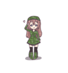 可愛い少女（個別スタンプ：24）
