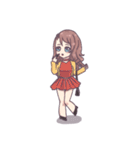 可愛い少女（個別スタンプ：35）