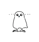 めがあわないとり（個別スタンプ：5）