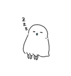 めがあわないとり（個別スタンプ：9）