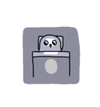 めがあわないとり（個別スタンプ：10）